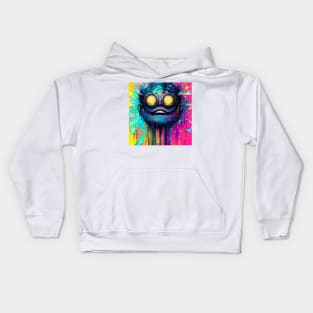 Neon Jelly Man Kids Hoodie